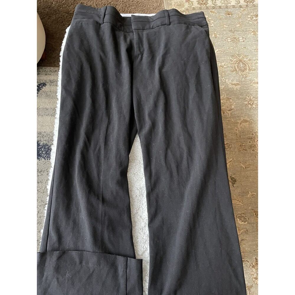 AB Studio Women’s Sz. 14 Wider Leg Black Pants. Nice Pair